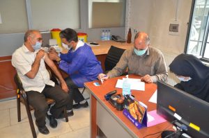 افتتاح پایگاه واکسیناسیون کرونا مخصوص رانندگان حمل و نقل درونشهری کرج