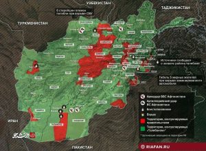آخرین نقشه میدانی افغانستان