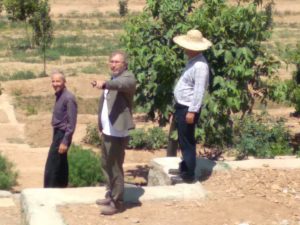 بازدید رئیس اداره امور اراضی شهرستان کرج از روستاهای دروان و خوارس