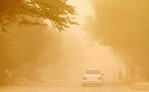 گرد و غبار هوای البرز را به شرایط بسیار ناسالم رساند