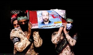 پیکر مطهر شهید مدافع حرم در کرج به خاک سپرده شد