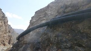 اجرای طرح انتقال آب روستای حسنکدر گامی در آبادانی بخش کشاورزی کرج