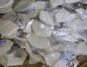 کشف بیش از ۱ میلیون و ۴۰۰ هزار عدد ماسک غیر بهداشتی در اشتهارد