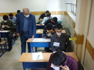 برگزاری دومین مرحله از آزمون استخدام پلیس البرز در مقطع درجه داری