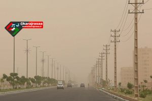 کاهش کیفیت هوا، وزش باد و رگبار باران در راه البرز