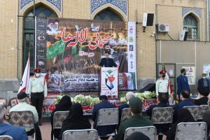 میهمانی لاله ها در گلزار شهدای البرز برگزار شد