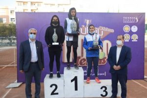 بانوی تنیسور البرزی قهرمان کشور شد