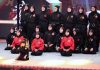 نمایش جالب دختران نینجا مقابل رئیس جمهور
