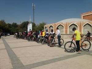 همایش دوچرخه سواری در کرج