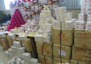 کشف لوازم آرایشی غیربهداشتی در منطقه گوهردشت