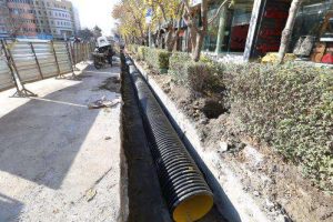 توسعه شبکه های جمع آوری آبهای سطحی کرج از سرگرفته شد