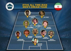 تیم منتخب فوتبال ایران با حضور ۳ استقلالی و ۷ پرسپولیسی