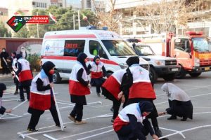 بیست و سومین مانور سراسری زلزله و ایمنی مدارس در کرج برگزار شد