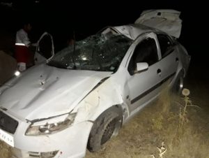 واژگونی رانا در بلوار انرژی اتمی/ راننده جان باخت