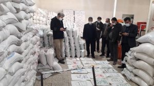 ۲۰ تن برنج تقلبی در فردیس کشف و ضبط شد