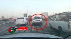 دستگیری سارق خودرو در تعقیب و گریز گشت پلیس آگاهی