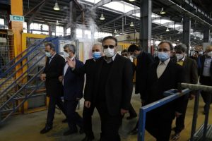 بازدید رئیس کل دادگستری استان البرز از شهرک صنعتی سپهر نظرآباد