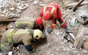 ریزش آوار در کرج یک کشته و ۲ مصدوم برجا گذاشت