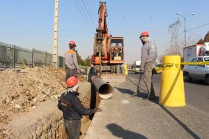 ۳۵۰ کیلومتر لوله گذاری آب و فاضلاب در البرز انجام شد