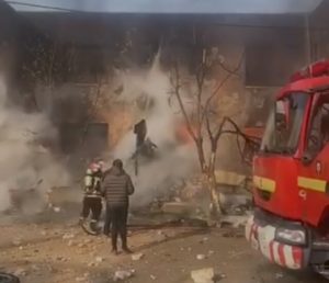 فداکاری خلبان جنگنده نظامی سقوط کرده در تبریز