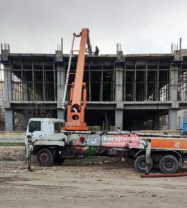 سقوط کارگر ساختمانی از ارتفاع ۵ متری در مهرشهر