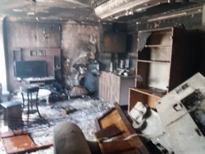 حریق واحد مسکونی در کرج مهار شد