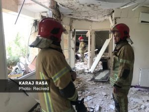 انفجار گاز شهری در رجایی شهر یک مصدوم برجای گذاشت