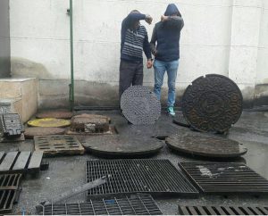 دستگیری سارقان دریچه فاضلاب با ۱۰۷ فقره سرقت در اشتهارد