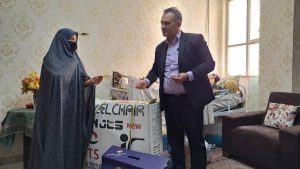 بخشی از نیازهای توانبخشی ورزشکار از کما خارج شده فردیسی تامین شد