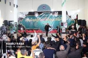 یادواره شهدا و مراسم طشت گذاری اشراق البرز در کرج برگزار گردید