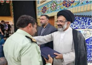 تجلیل از مسئولان انتظامی شهرستان فردیس برای برخورد با بد حجابی