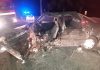 برخورد دو خودرو در جاده چالوس/ نجات زن حبس شده توسط آتشنشانان