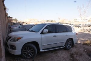 توقیف لکسوس ۷۰ میلیاردی در کرج