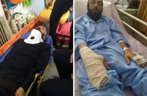 کتک زدن ۲ امام جماعت با لوله آهنی در قم + عکس