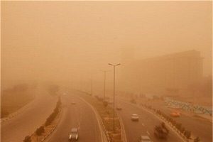 هشدار سطح زرد هواشناسی در خصوص بارش تندری و گرد و خاک در البرز