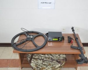 کشف دستگاه گنج یاب قاچاق در نظرآباد