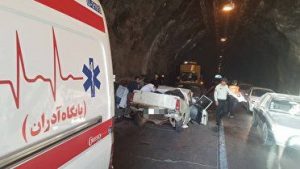 یک کشته و ۶ مصدوم در تصادف صبح امروز جاده چالوس