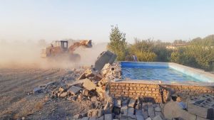 مقابله با ایجاد ۱۰۲ ویلای غیرمجاز در چهارباغ