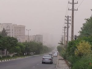 پیش بینی وزش باد و غبار تا اوایل هفته آینده در البرز