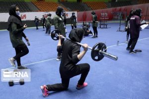 تیم بدنسازی بانوان البرز در حال آمادگی برای مسابقات جهانی است