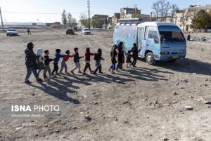 روایتی از مدرسه سیار کودکان کار کرج