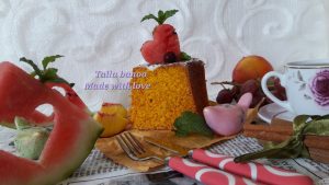 کیک کدو حلوایی اعجازِ میوه های زمستانی