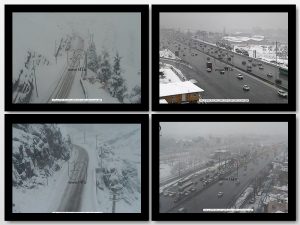 ترافیک در جاده چالوس و سایر راههای البرز