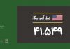 سقوط شدید دلار در اولین کشف قیمت مرکز مبادله/ قیمت: ۴۱۵۴۹ تومان