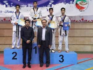 سامان ضیایی قهرمان تکواندوی کشور شد