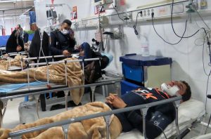 تصادف ۲ دستگاه اتوبوس در کرج ۹ مصدوم داشت