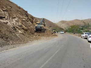 طرح تعریض جاده روستایی آتشگاه با ۳۰ میلیارد ریال اعتبار آغاز شد