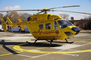 ۲ کودک حادثه دیده طالقانی با امداد هوایی به بیمارستان کرج منتقل شدند