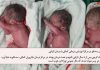 مادری پس از ۸ سال نازایی، سه قلو به دنیا آورد + عکس