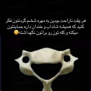 قیافه مهره ششم گردن ‬‎رو دیده بودید؟
